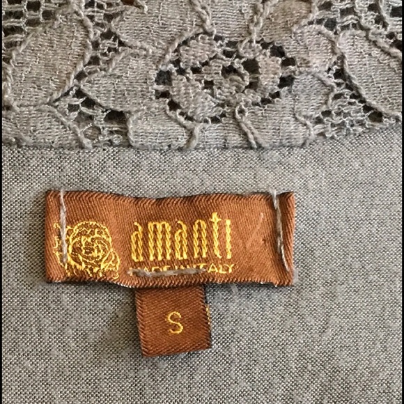 SILK AND LACE DRESS!🌹Made in Italy!🌹NWOT! - Picture 4 of 4